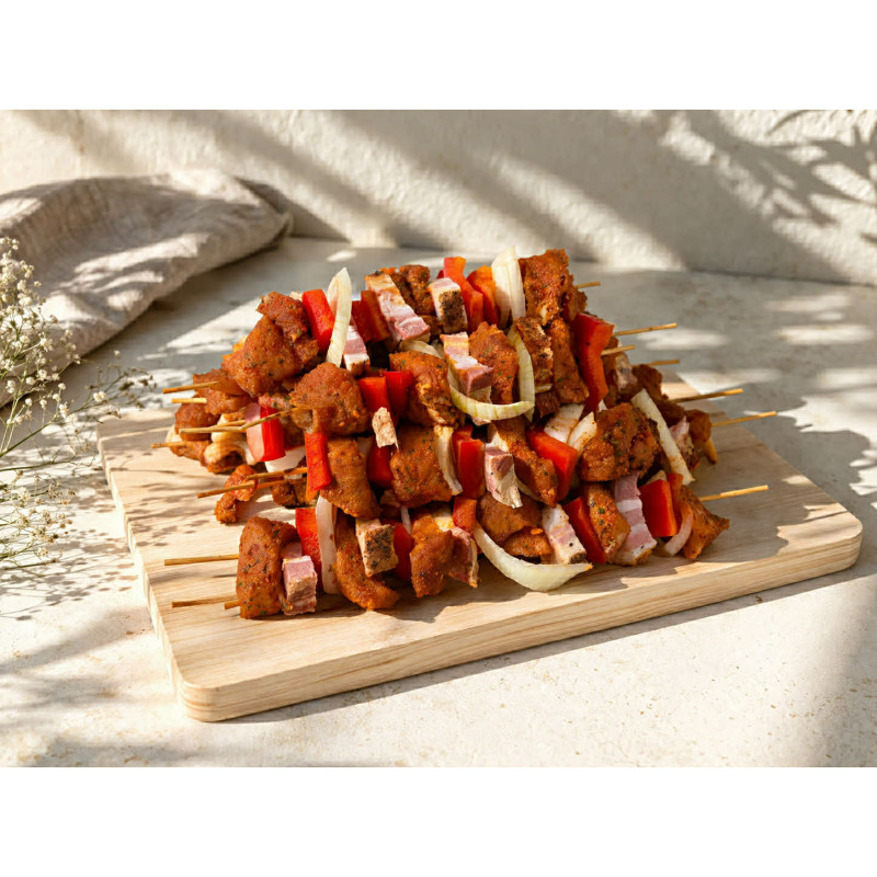 Szaszłyki wieprzowe - 0,5 kg - 23 zł.