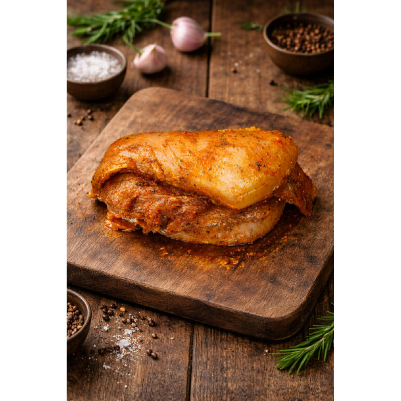 Pierś z kurczaka w marynacie - 0,5 kg - 23 zł.