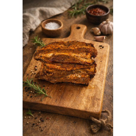 Boczek surowy w marynacie - 0,5kg - 23 zł.